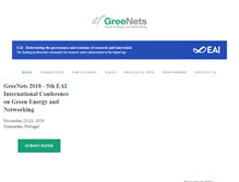 Tablet Screenshot of greenets.org